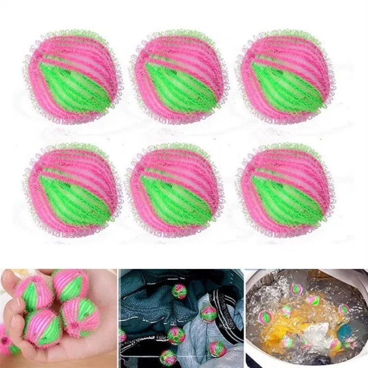 

Washing Machine Cleaning Ball Grabs Fuzz Hair Clothes Personal Care Hair Ball Magic Hair Removal Laundry Ball