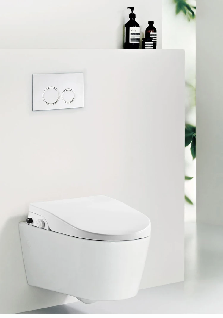 Wall style water saving plastic twin flush cistern concealed Toilet cistern tank
