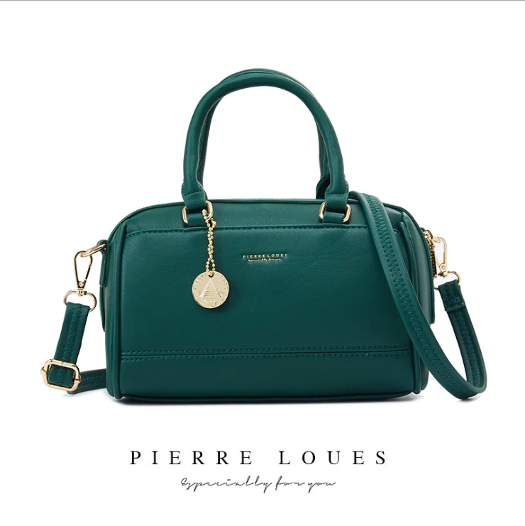 

2020 Pierre Loues Newest Design black leather tote bag womens fashion bags