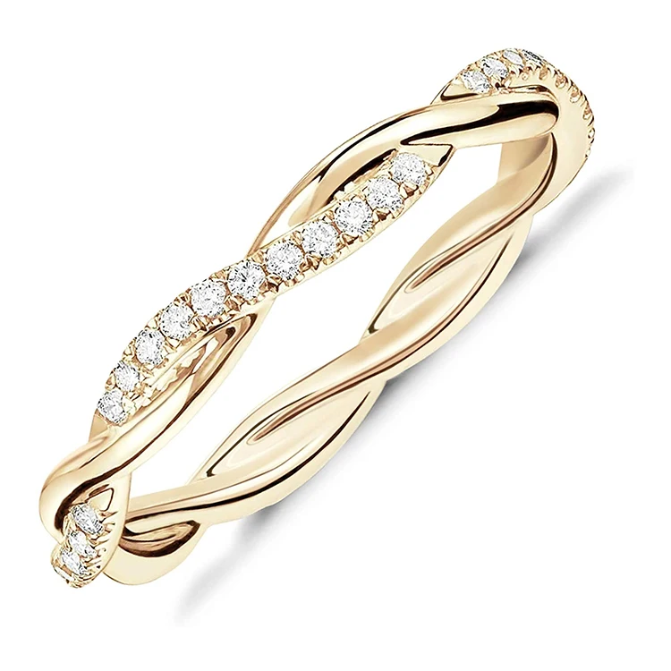 

SGARIT Fine Gold Band Jewelry Manufacturer Custom Jewelry 14K 18K Gold Ring Vvs Moissanite Diamond Wedding Engagement Ring Women