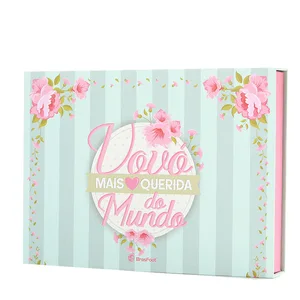 High quality luxury corrugated gift box packaging supplies book case