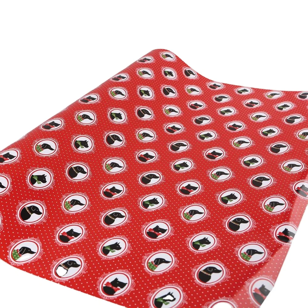 
Luxury Waterproof Promotional Custom Size Printed Gift Wrapping Paper Rolls For Birthday Party Present 