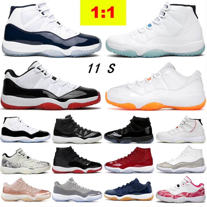 

High quality AJ 11 basketball men's sneakers 11s jumpmen 11 Retro sports shoes trainers zapatillas hombre AJ 11 sneakers