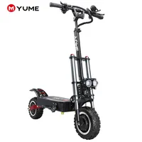 

Yume Factory Price 5600W Powerful 11inch Two Wheel Adult Electric Motorcycle Scooter with Removable Seat