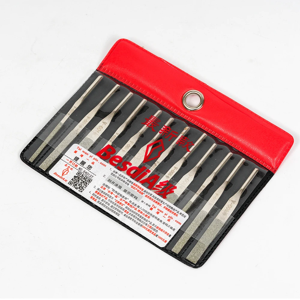 
Diamond grinding saw files set/needle file price/Hard Steel Needle Flat Set File 