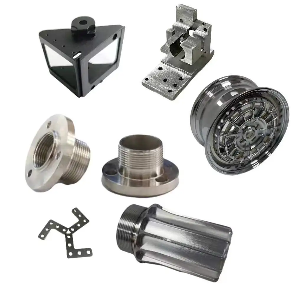 Factory Custom Motor Cover CNC Machining Oxidation Aluminum Die Casting Parts
