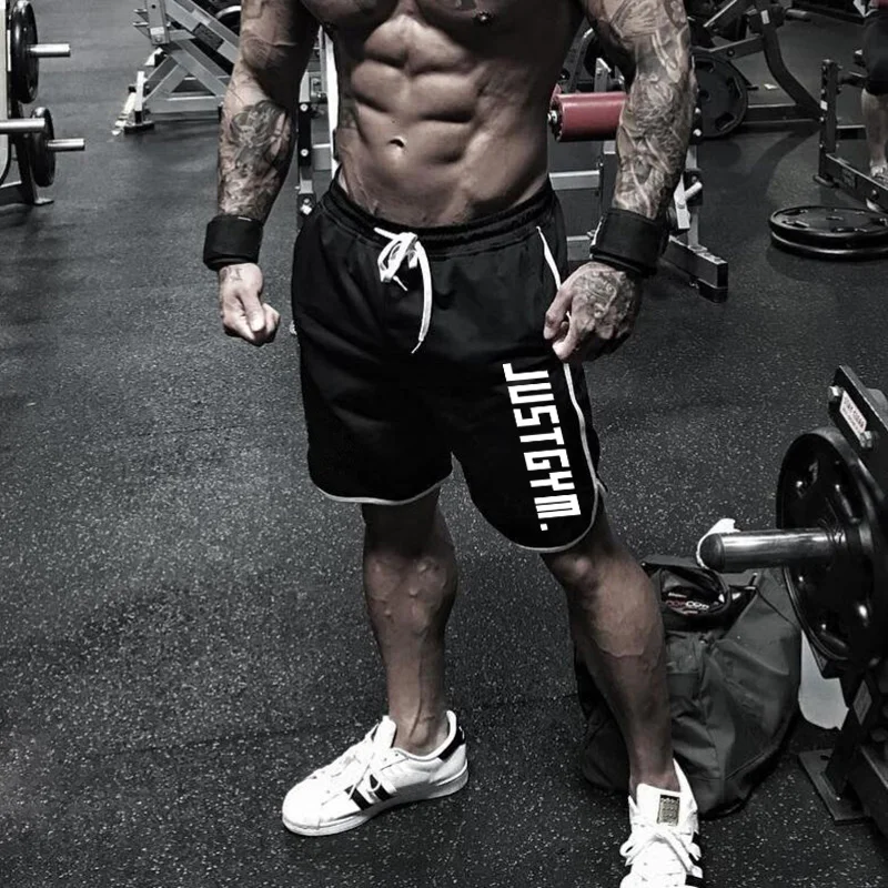 Gym Shorts Men Wholesale Factory Price Custom Mesh Basketball Board Short Shorts Polyester Gym Bodybuilding Fitness Shorts