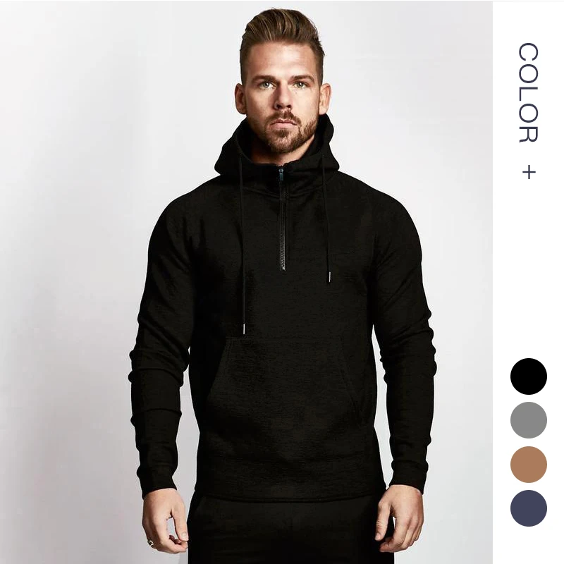 

Mens Gym Hoodies Pullover Sweatshirts Hooded Sweatshirts With Pocket