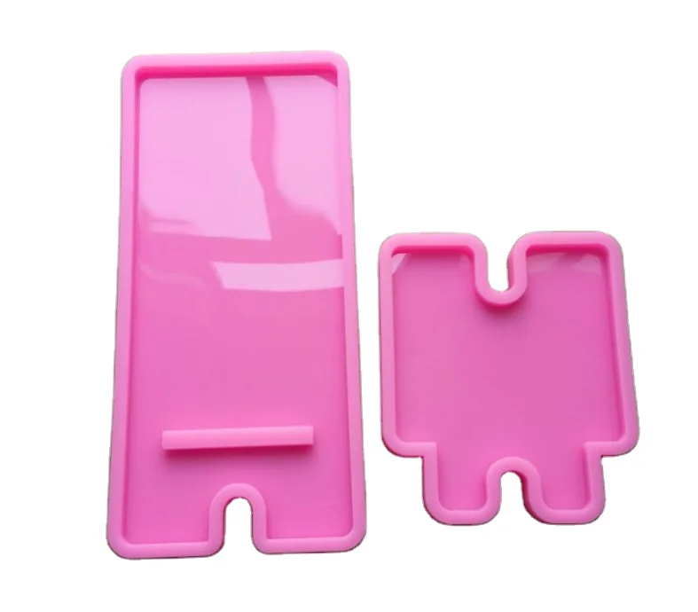 

DIY Mobile Phone Stand Epoxy Resin Mold Cellphone Holder Silicone Mould, Customized color