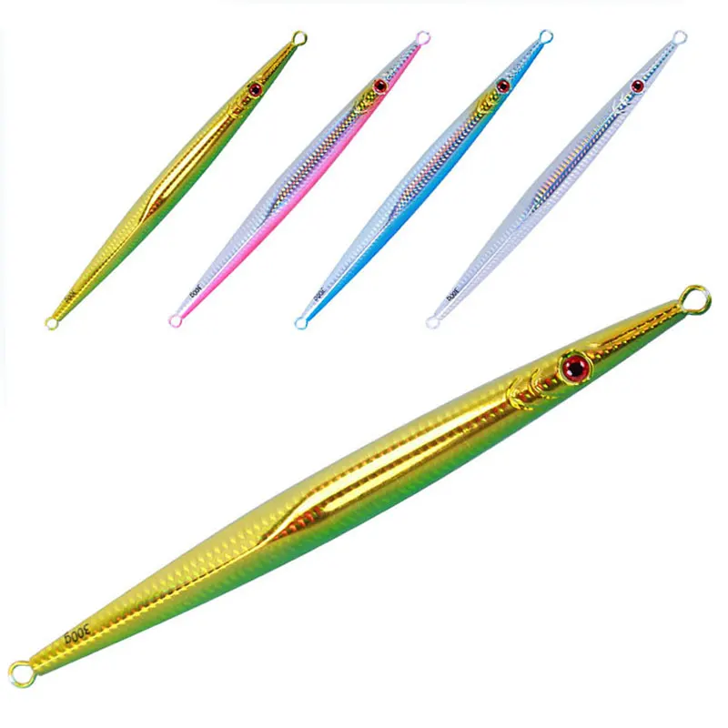 

2021 New arrival Custom luminous jig lure for sea fishing, 4 colors
