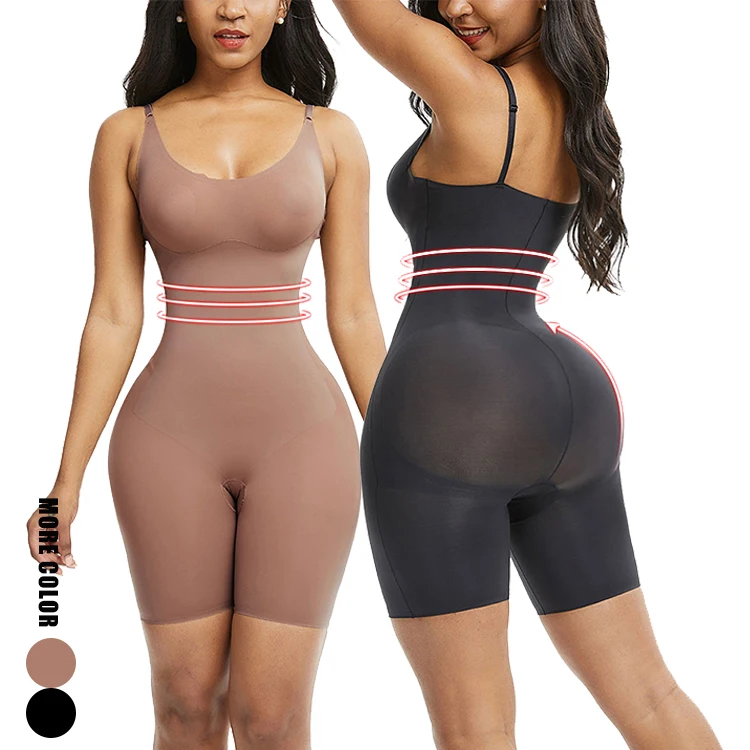 

High Quality High Waist Abdomen Control Women Slim Body Shaper Butt Lifter Pants Full Body Shapewar, As show