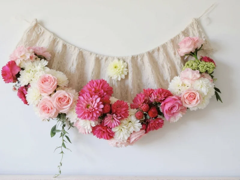 diy wedding florals