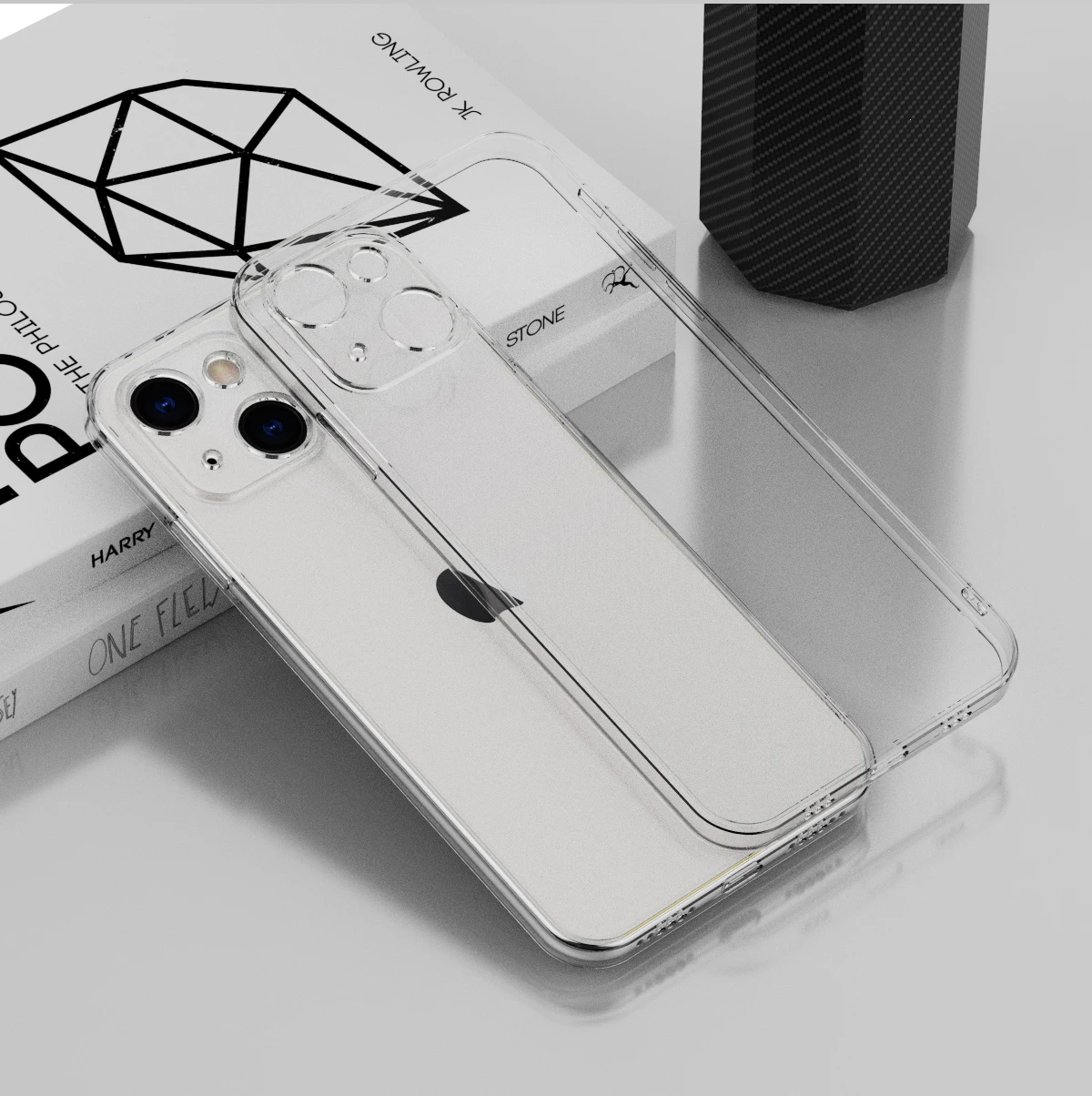 

Transparent Hard Matte Case Clear Shockproof Case For iPhone 13 Pro Max, 8 colors