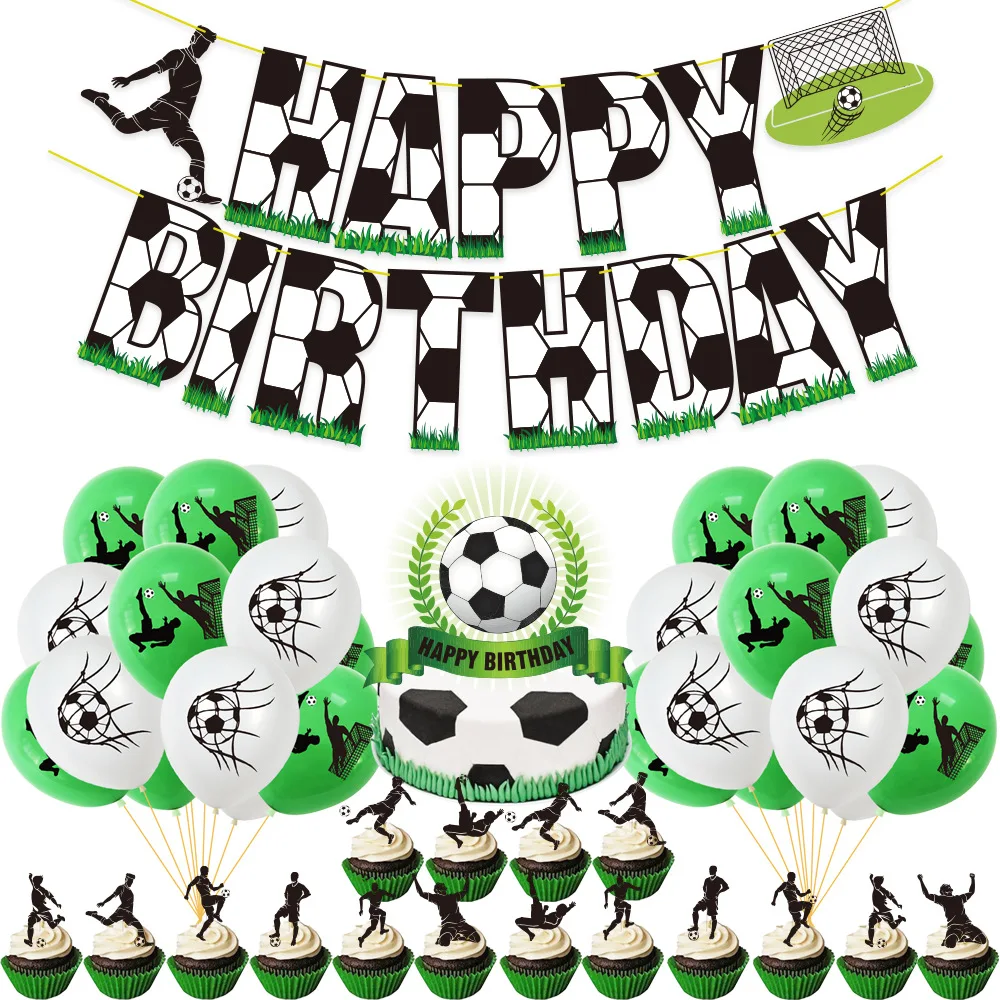 

DAMAI Wholesale Balloons Party Decorations Set Latex Birthday Balloons Set Birthday Party Decoration for Football Match