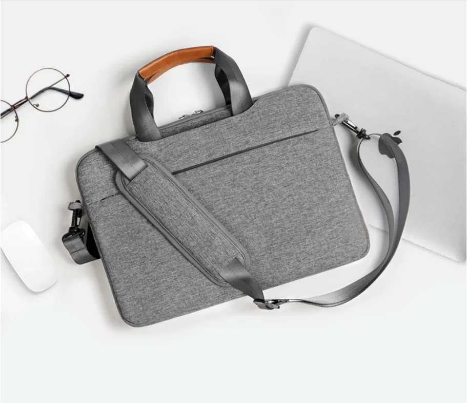 

14 inch computer laptop briefcase bag unique bag for men shoulder laptop bag, Customized