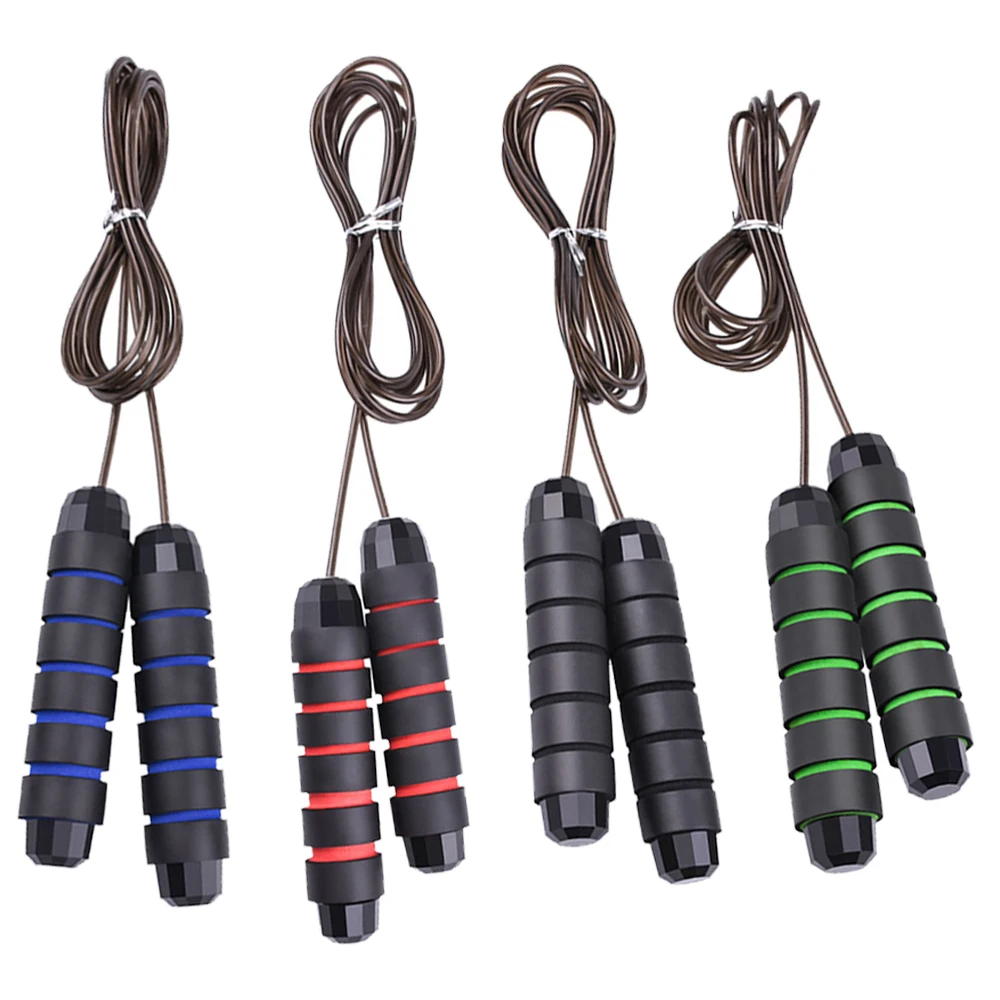 

FunFishing Wholesale Fitness Heavy Weighted Pvc Speed Jump Rope Skipping With Bearing In Handle, Picture shows