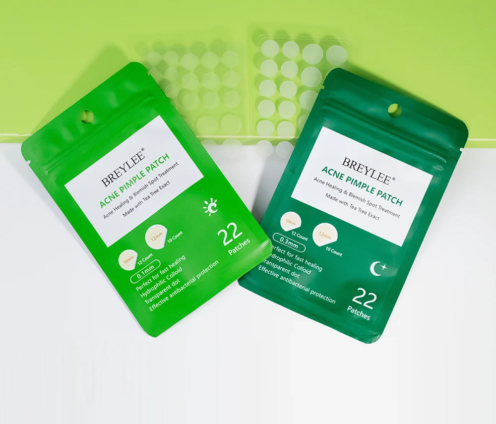 

Ze Light Tea Tree Acne Spot Treatment Hydrocolloid Acne Patchs for Skin Care Acne Pimple Master Patch