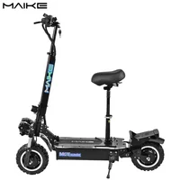 

Maike new arrival MK8 3200W dual motor powerful fat off road tire electric scooter for adult