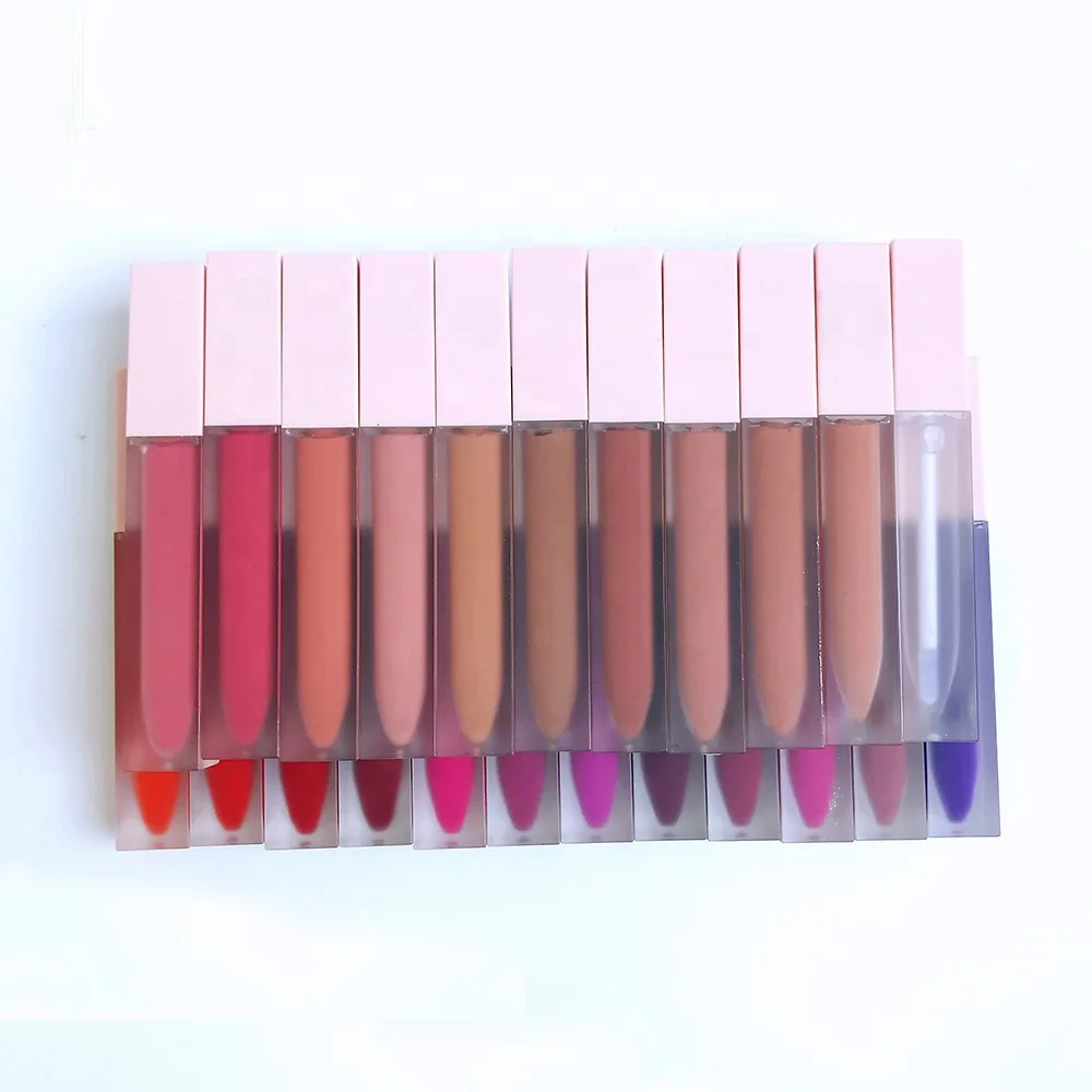 

Vegan matte wholesale private label lipstick waterproof nude