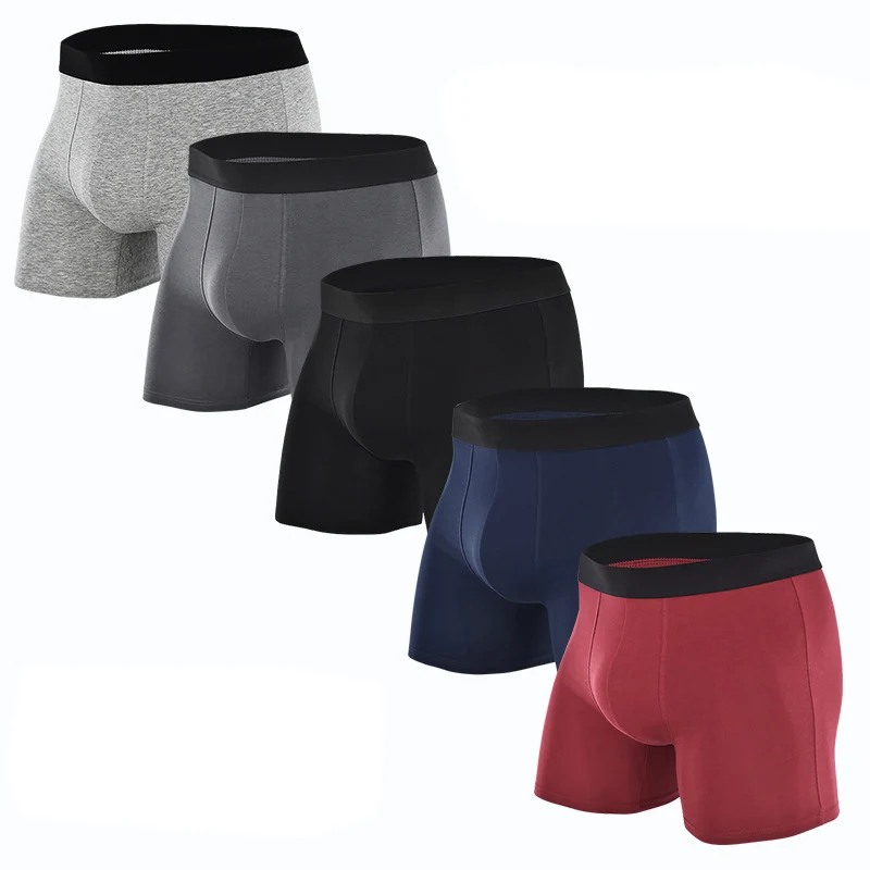 

Stretch Mens Underwear Boxer Briefs mens Custom Cotton Boxer Briefs Underwear