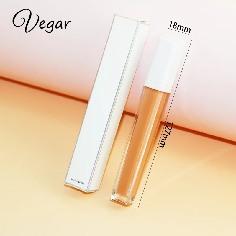 

Cosmetics white box waterproof private label liquid concealer, 30 colors