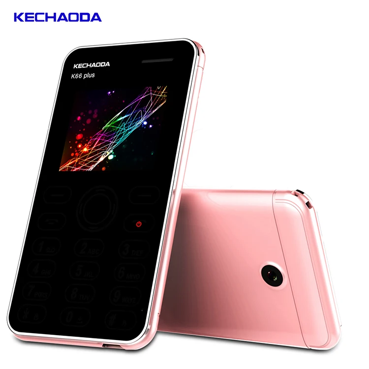 

KECHAODA K66 2G GSM tiny bar phone FM dual sim card keypad mobilephone