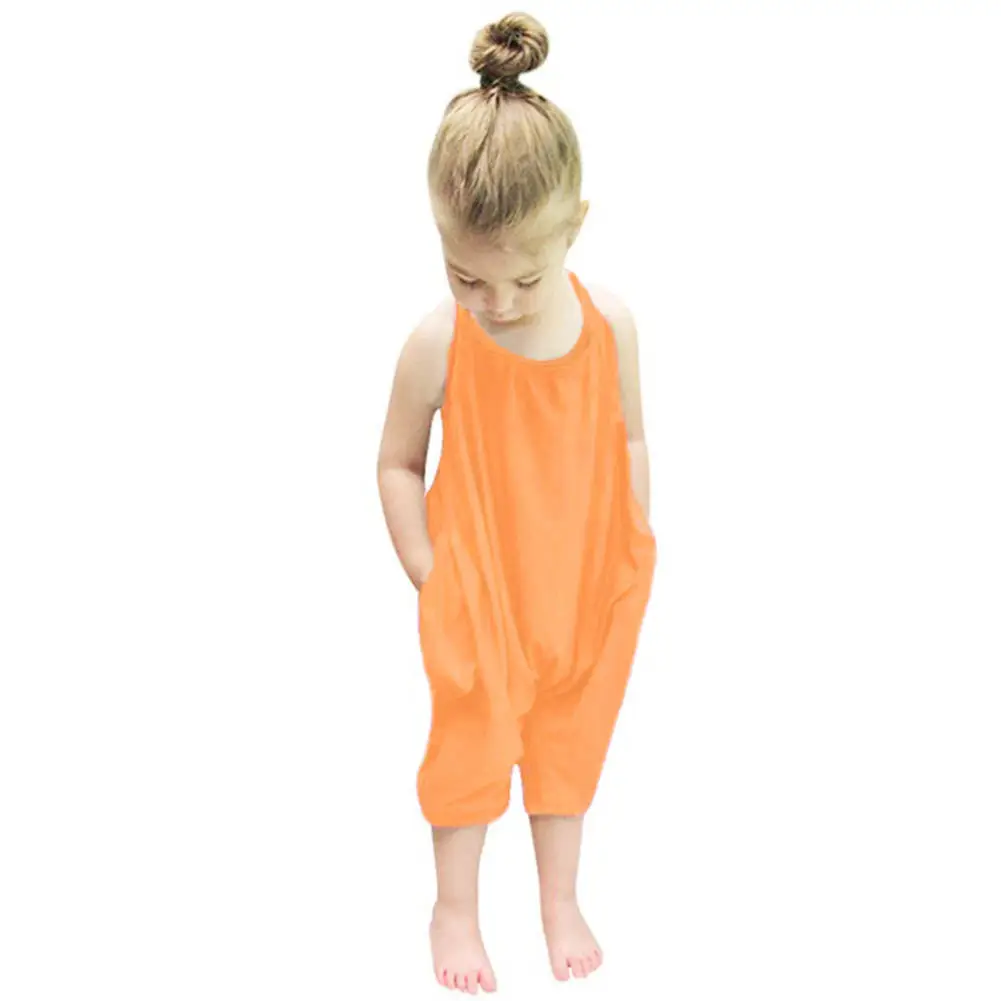

Baby Sleeveless Sling Fashion Romper Jumpsuit