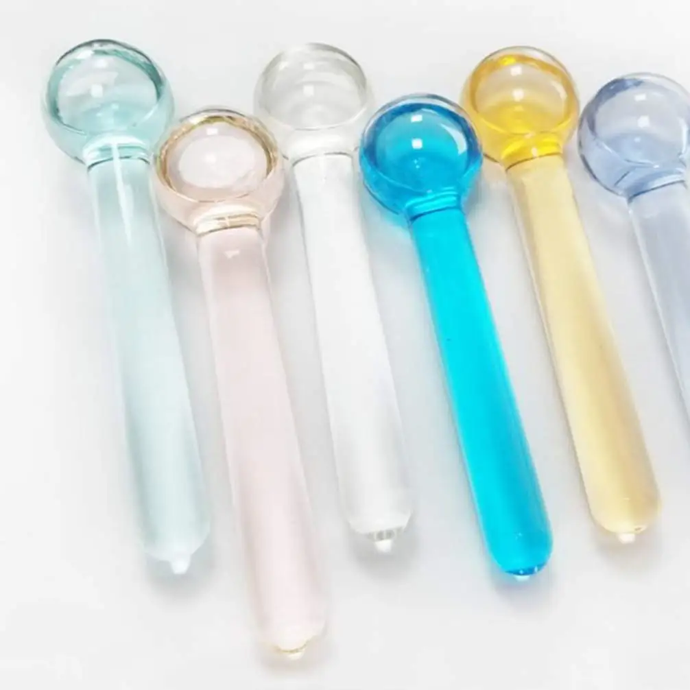 

Hot Selling Facial Massage Roller Magic Beauty Products Glass Ice Globe