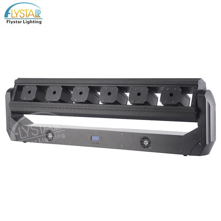 China factory 2020 hot sale stage light 6 eye RGB laser moving head bar
