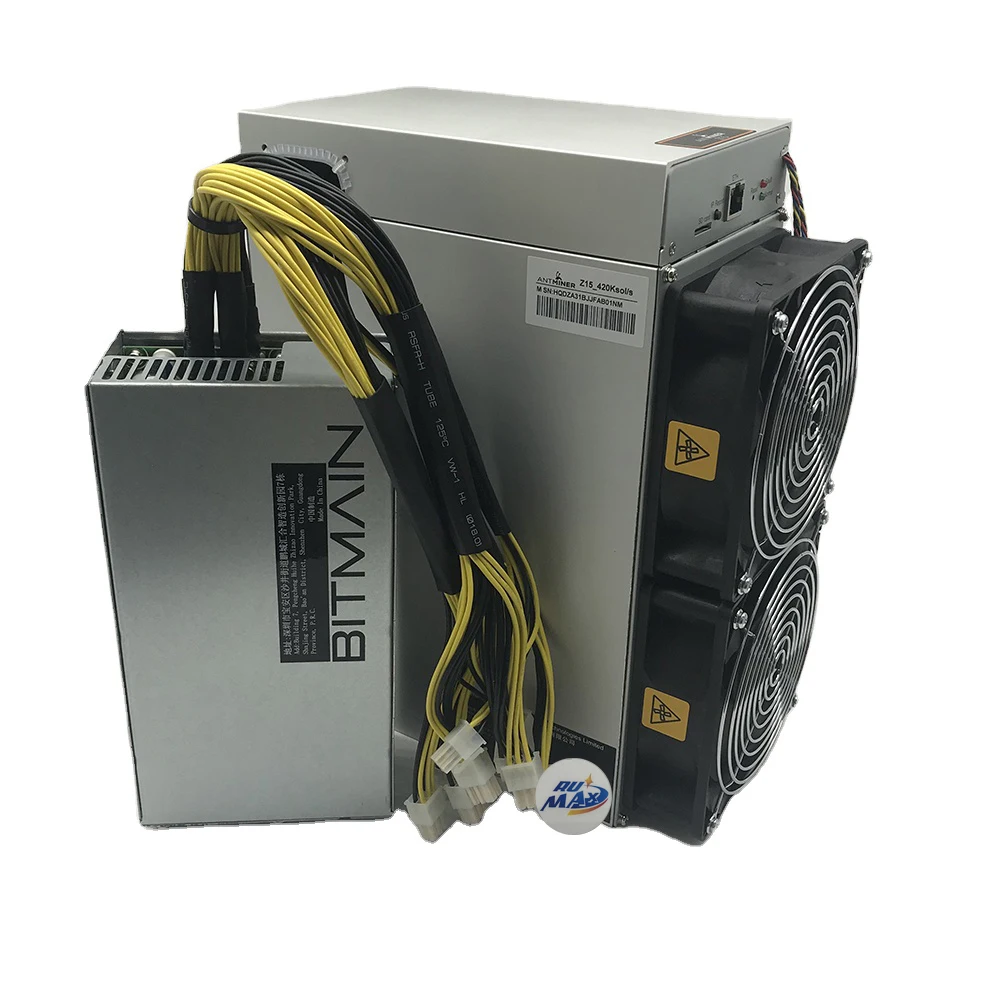 

Rumax Antminer Z15 Equihash Zcash Miner 420Ksol/s Accept Trade Assurance order/BTC/USDT