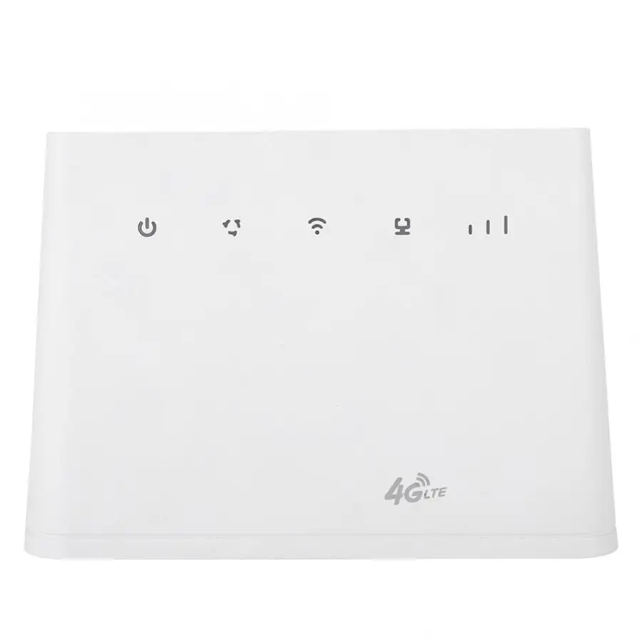 

Indoor 4G LTE CPE Wireless Sim Card Router, White