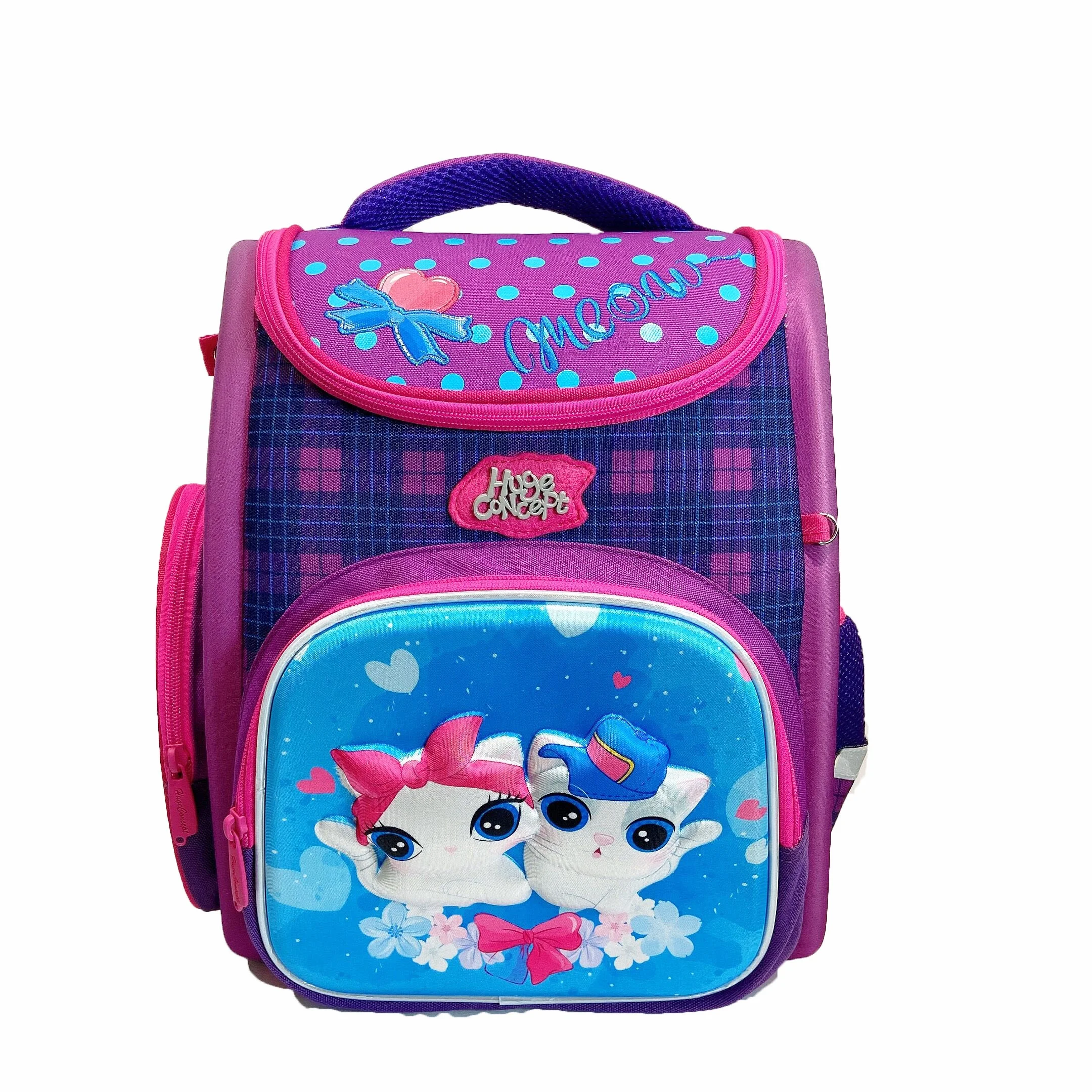 

High Quality EVA School Backpack 3D Cartoon Kids Bag for Boys and Girls, Customized