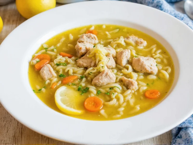 Lemon Chicken Soup with Orzo: Perfect Recipe Guide
