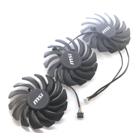 

3pcs/lot PLD09210S12HH 86mm DC12V 0.40A 4Pin VGA Fan For MSI RTX 3090 3080 3070 3060 VENTUS Graphics Card Cooling Fan