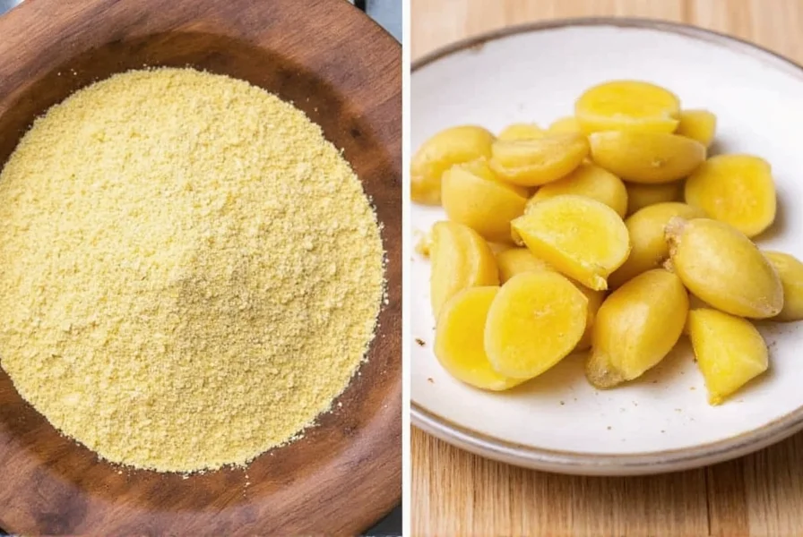 Dry Ginger vs Fresh Ginger: Key Differences Explained