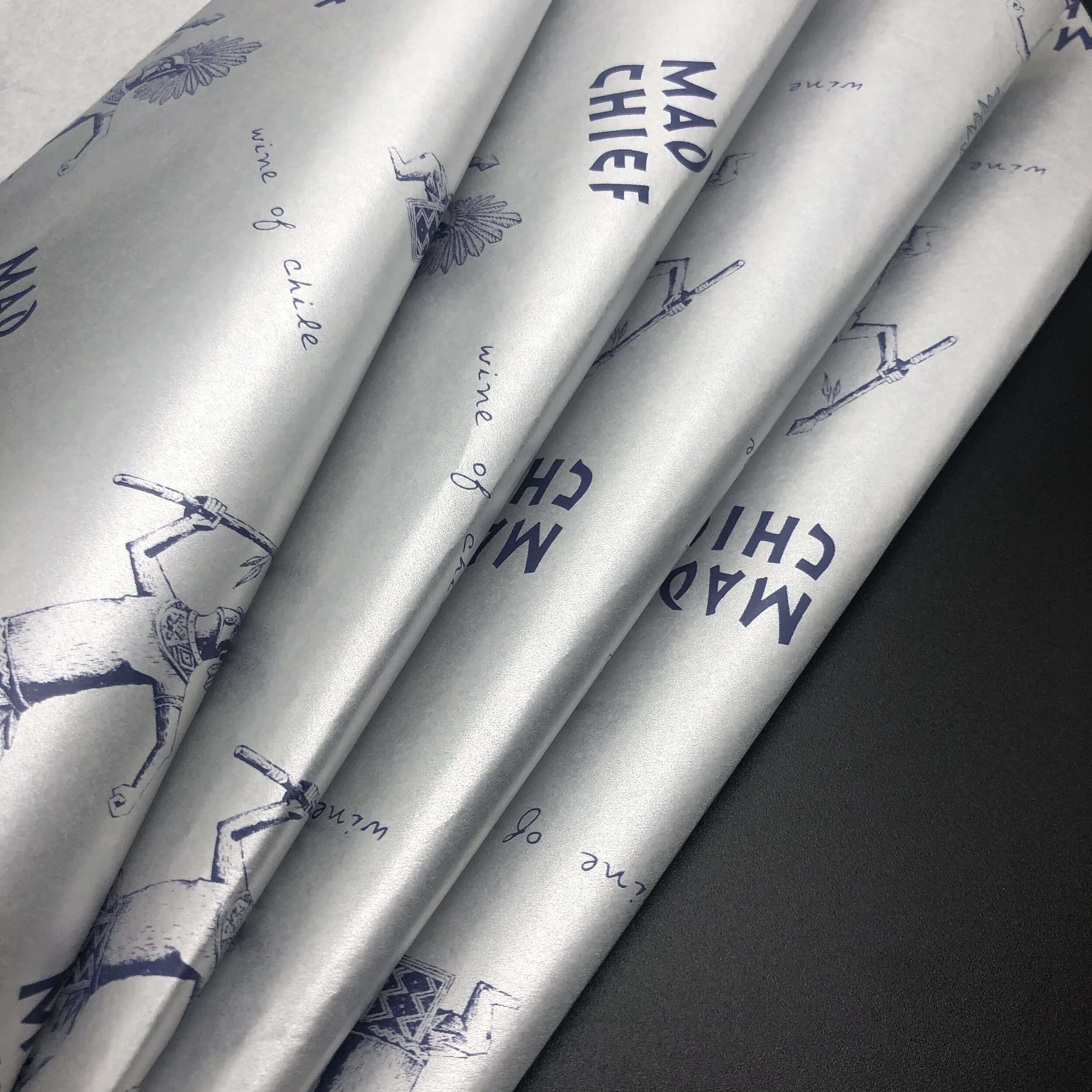 
2019 Guangdong Luxury Customized Tissue Wrapping Paper for Garment Shoes Gifts 