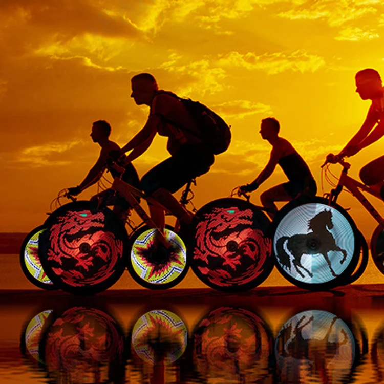 

Hot Sale Animation Pictures Changeable Led Bike Spoke Wheel Light
