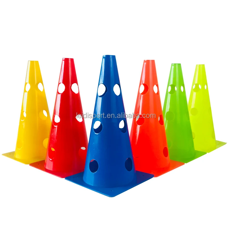 

32cm high perforated ball tube sports training ball tube set football field logo ball tube indoor / outdoor agility training log
