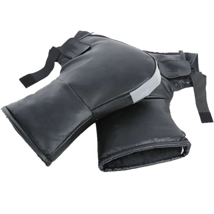 

Wholesale Oxford Electric Handlebar Glove with Reflective Strip Windproof Waterproof Warm Motorbike Handle Bar Hand Cover Muffs