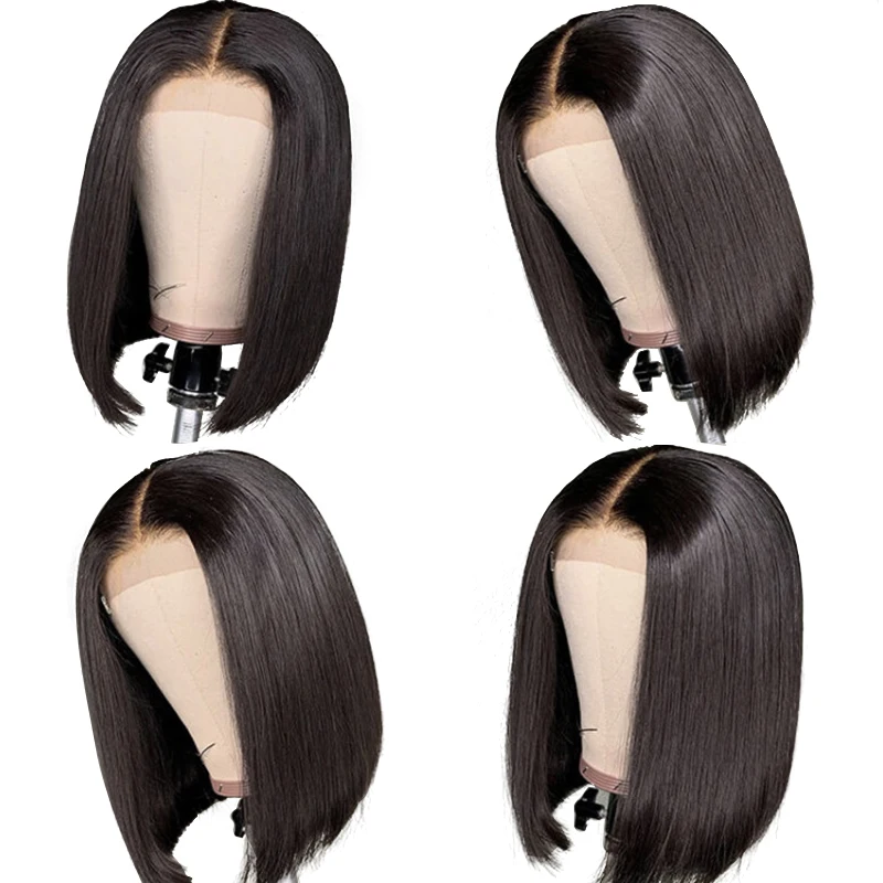 

Wholesale Virgin Hair Short Bob Wigs Brazilian Hair Wig For Black Women Cheap Human Hair Wigs