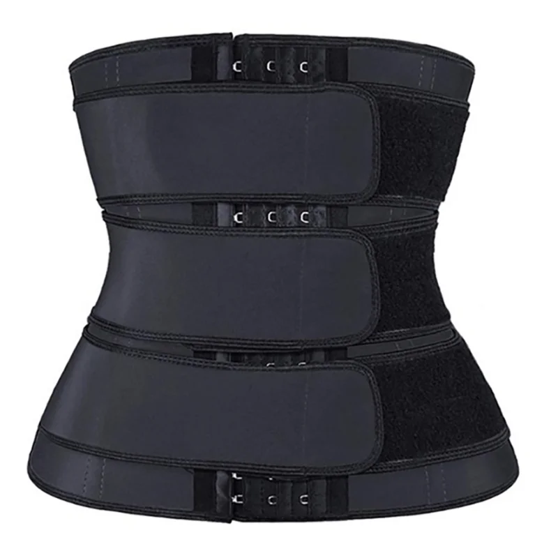

Best Selling Weight Loss 3 Straps Compression Neoprene Body Shaper Corset Slimming Belt Waist Trainer Shapers