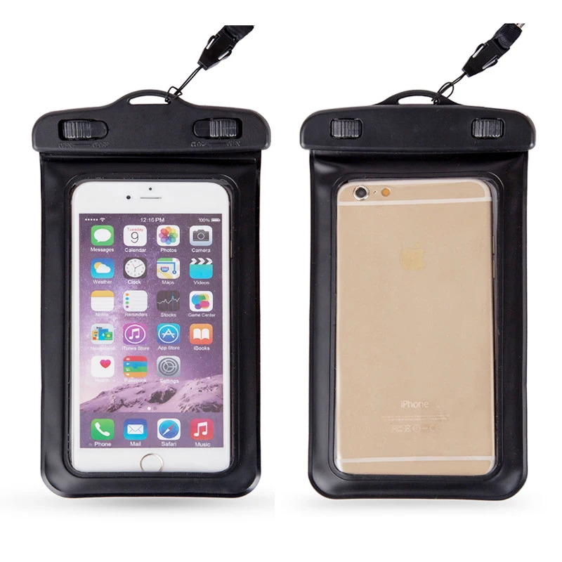 

Manufacturer Customize Waterproof Phone Bag IPX8 Certificate Full Protection Water Proof Phone Case