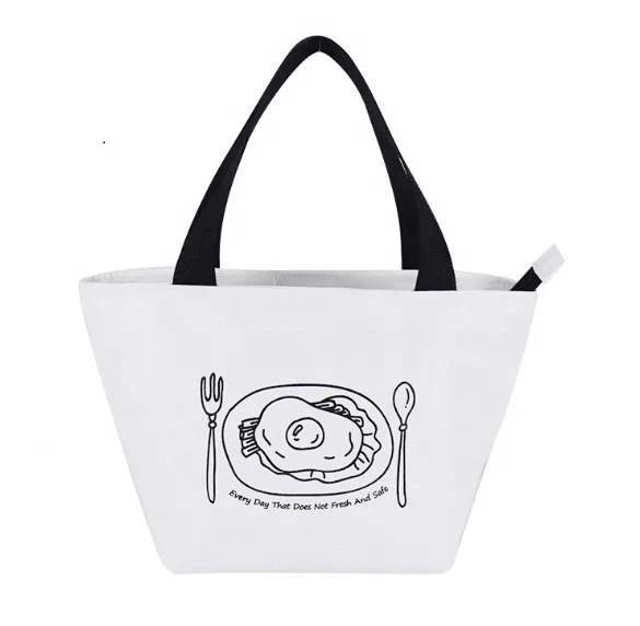 

Big capacity Canvas handbag daily used foldable shopping bag for women, Customised