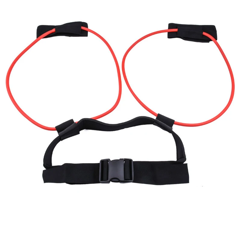 

Resistance Band Waist Belt Ankle Strap Latex Tubing Vertical Jump Rope Resistance Band Waist Belt, Customized