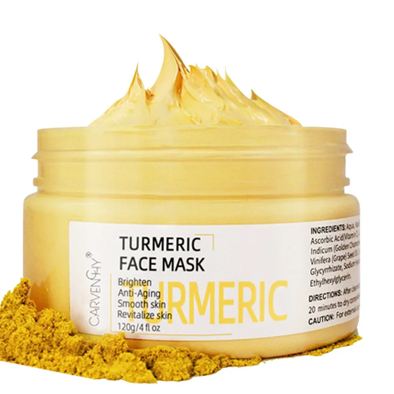 

Nourishes the skin Improve skin texture Smooth skin Mud mask Turmeric Clay Mask