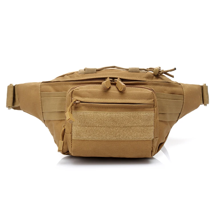 

Amazon Hot Sale Shoulder Bag Waterproof Military MOLLE Camo Fanny Hip Pack Bag Tactical Waist Bag