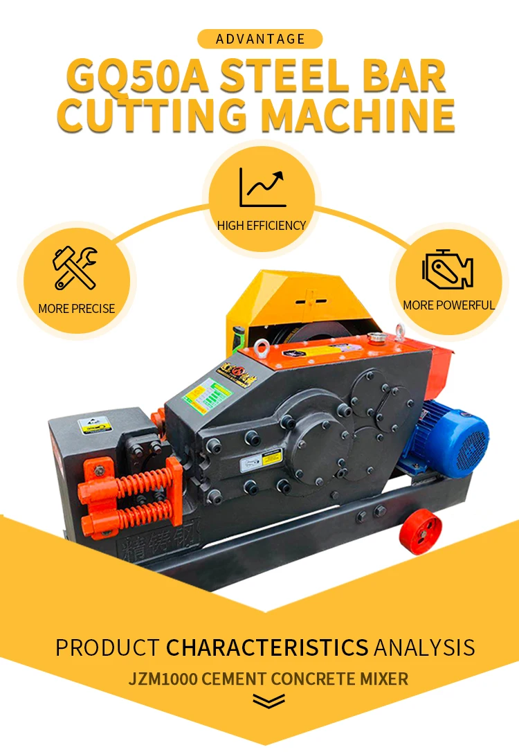 Round Flat Angle Manual Rebar Cutting Machine 4kw 380v Iron Bar Rebar