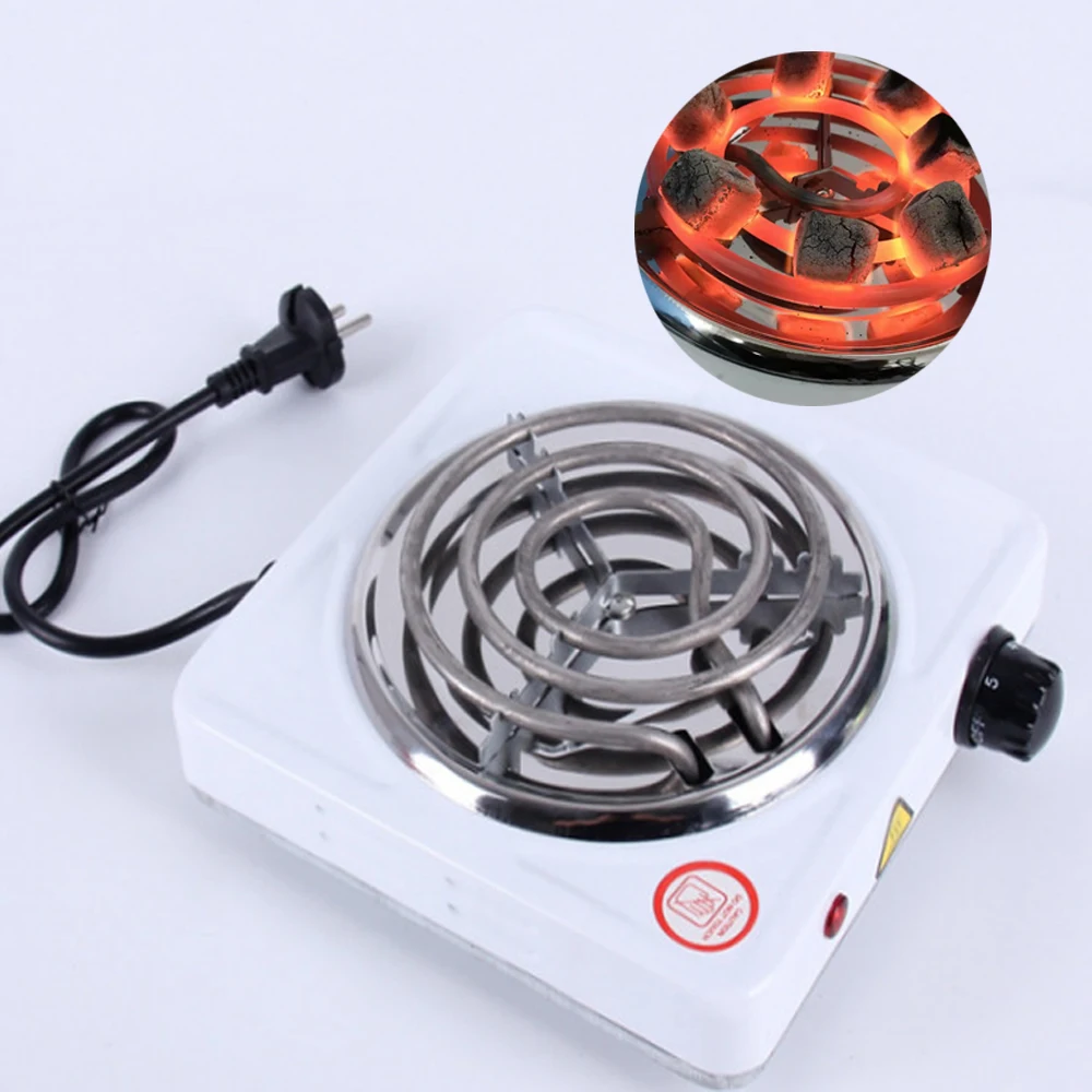 

hintcan electric bbq portable hookah charcoal burner stove starter machine, White