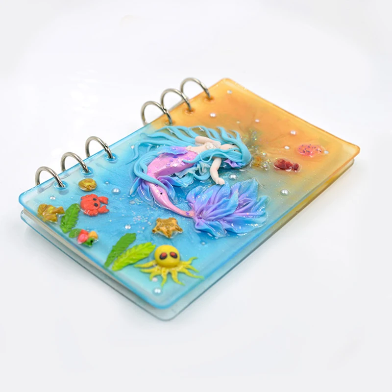 

DIY Materials Students Supplies Stationery Epoxy Resin Silicone Notebook Mold for Resn Jewelry