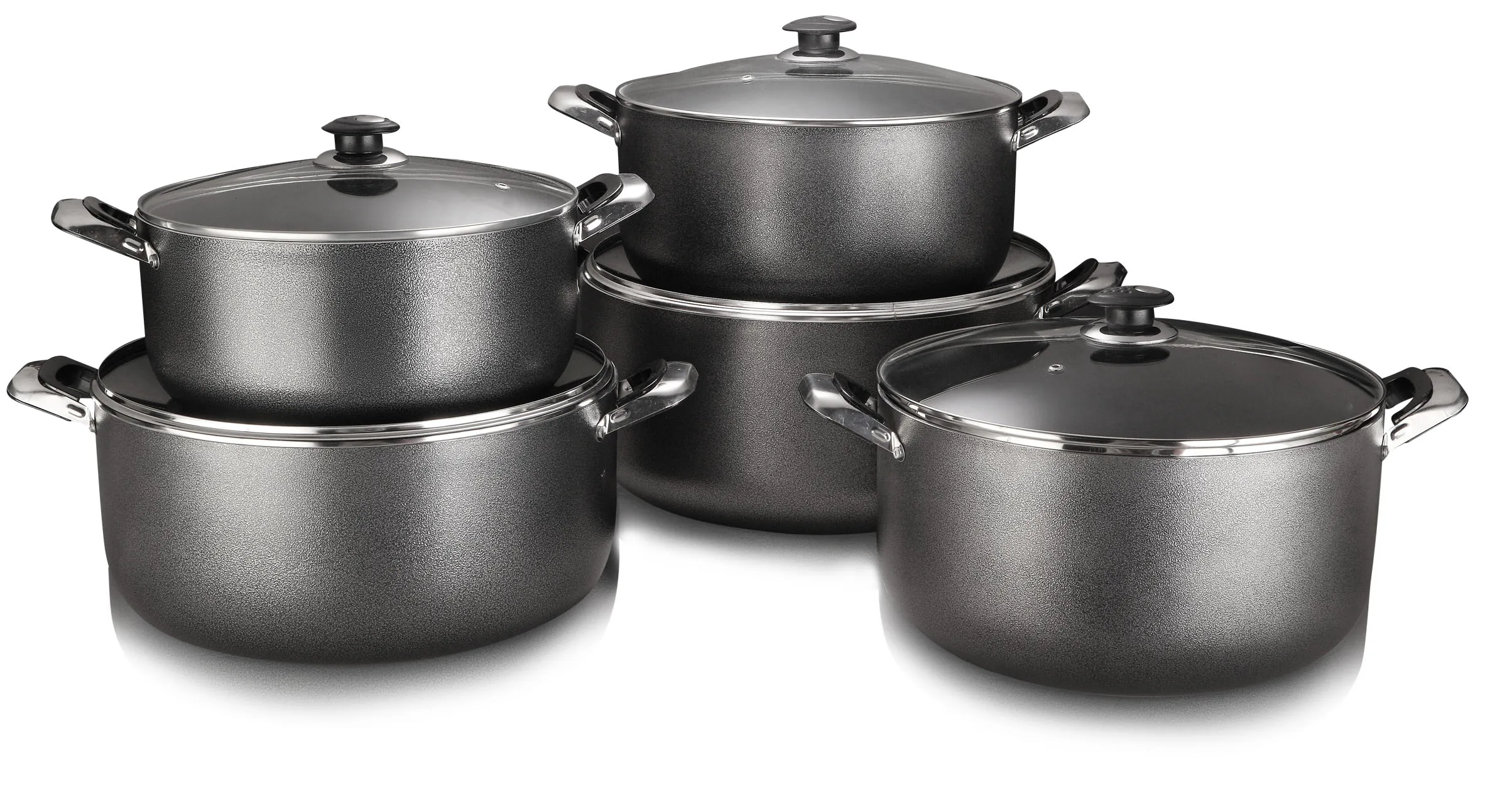 Kitchen Big Aluminum Cooking Pot Marble Cookware Sets With Lid Buy